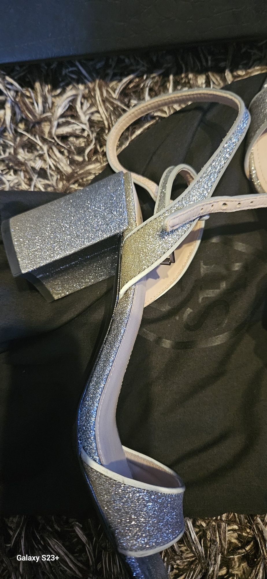 Sandale elegante ASH ( cu glitter )