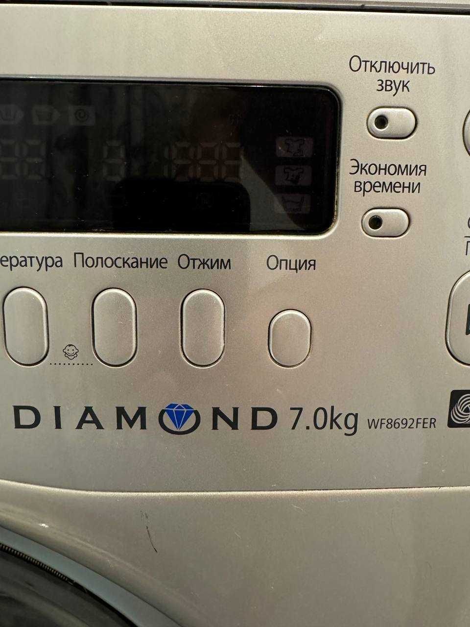 Продаётся Стиральная машинка SAMSUNG Diamond 7kg WF8692FER