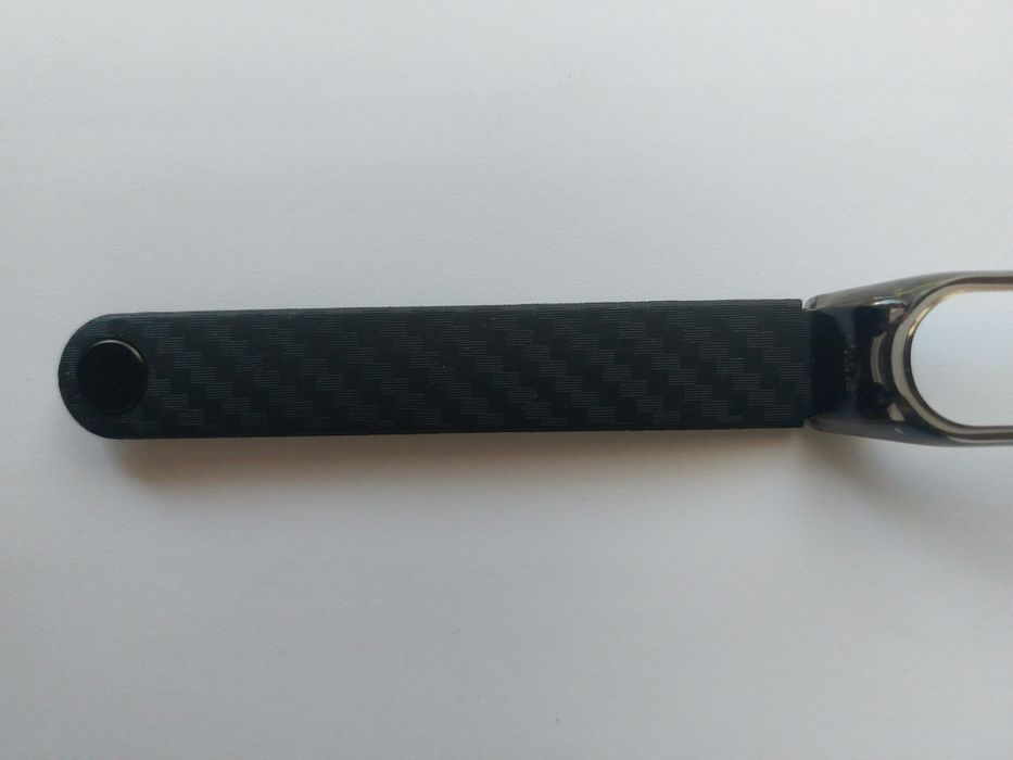 Силиконова каишка Mi band 2 карбон