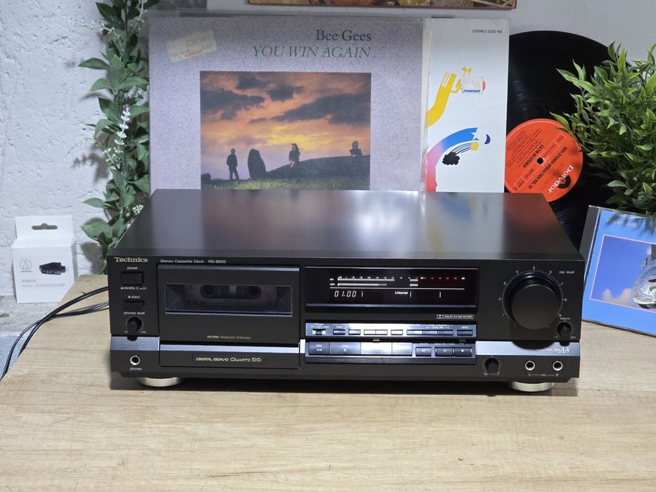 Casetofon deck TECHNICS RS-B655, direct drive, stereo hifi , class AA