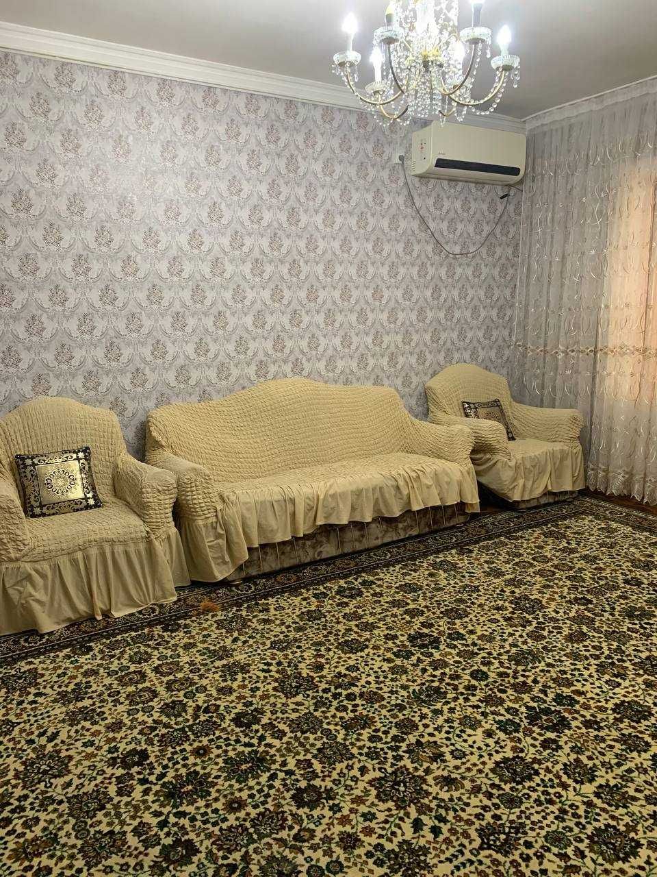 Сдается (ижарага) 2х ком кв. Микрорайон, ор. 1 остановка. Семейным
