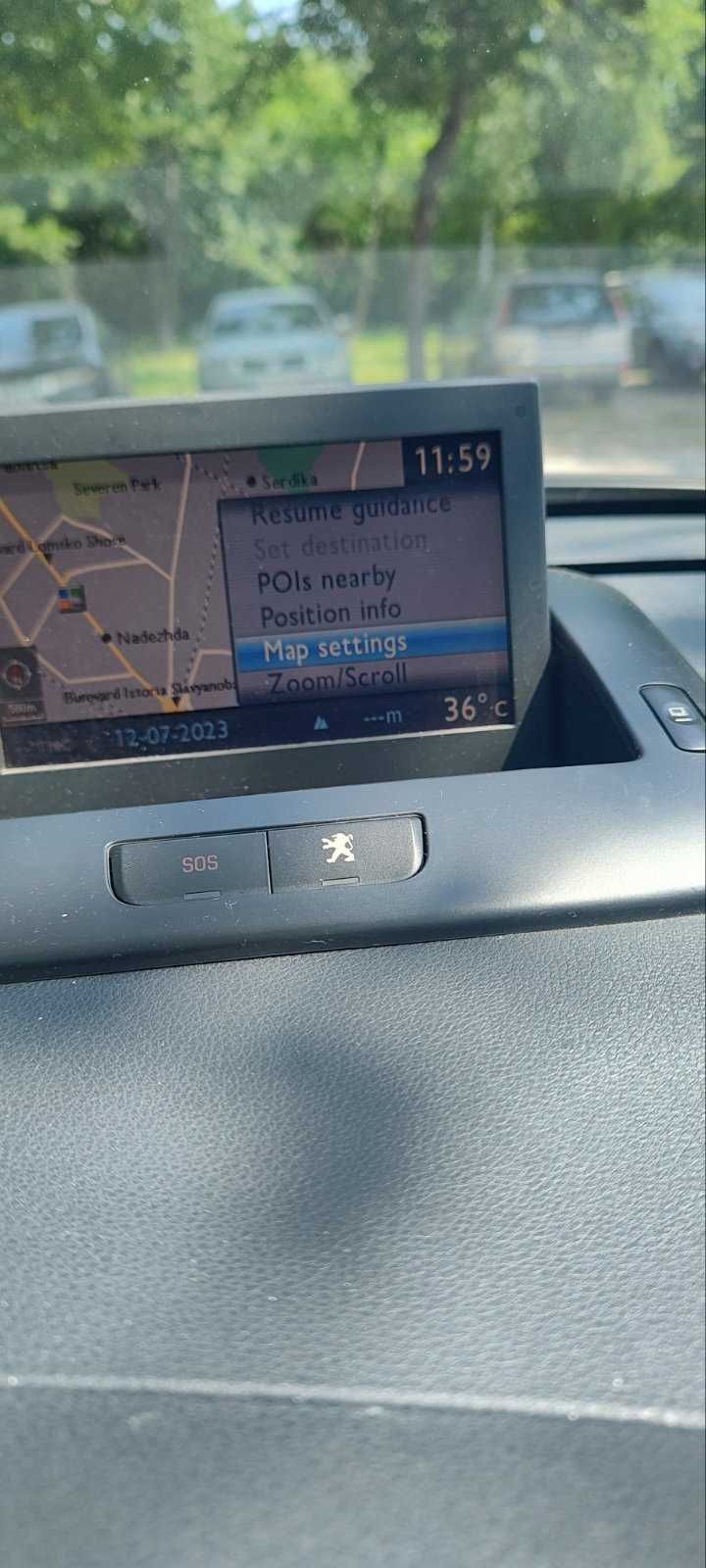 2025 карта за навигация Пежо SD card Peugeot 3008,5008,207 WIPNav RNEG