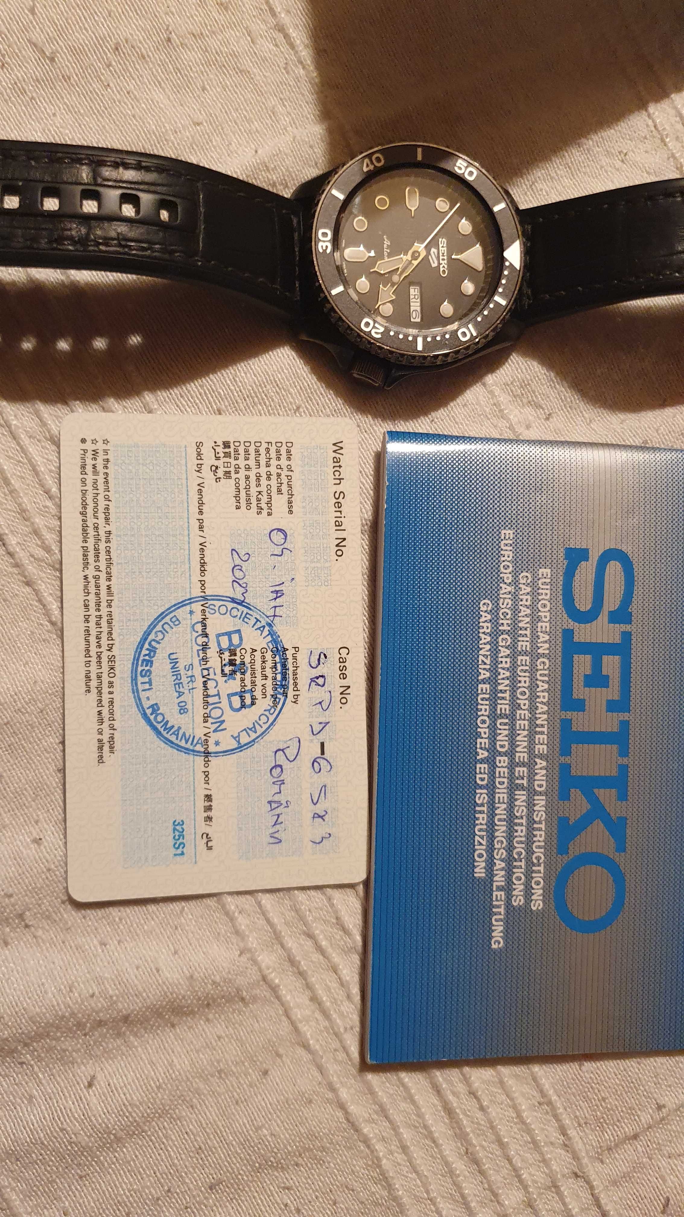 Ceas SEIKO inca in garantie