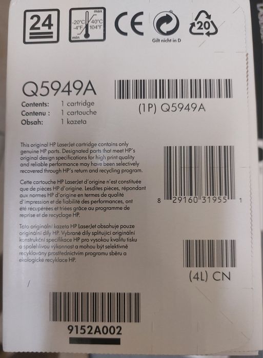 toner HP cf287jc,original,  19500 pagini, negru