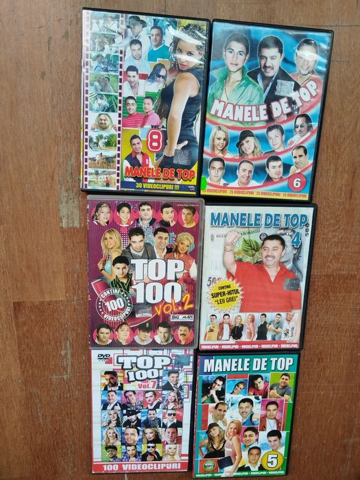 Dvd-uri cu muzica de petrecere și manele