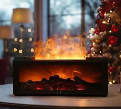 Aroma diffuser flame