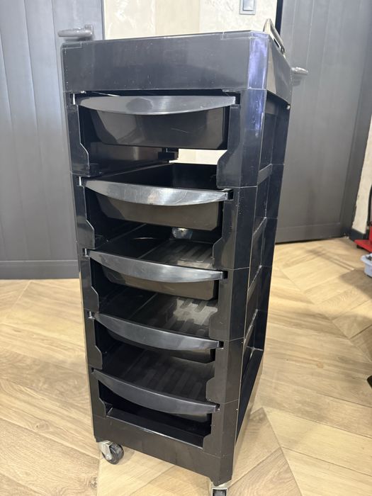 Фризьорска количка с 5 чекмеджета