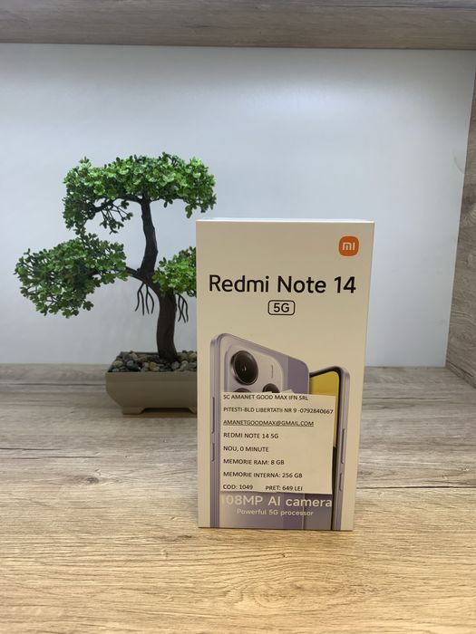 Redmi note 14 nou