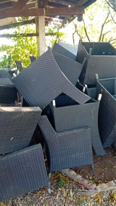 Scaune ratan sintetic