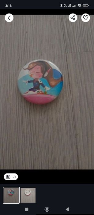 Pin cu diva din overwatch