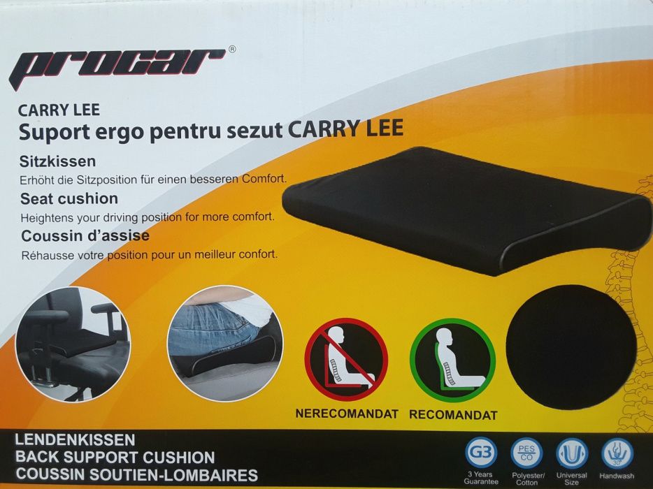 Perna ERGONOMICA pentru Scaunul auto sau Scaunul de la birou NOUĂ