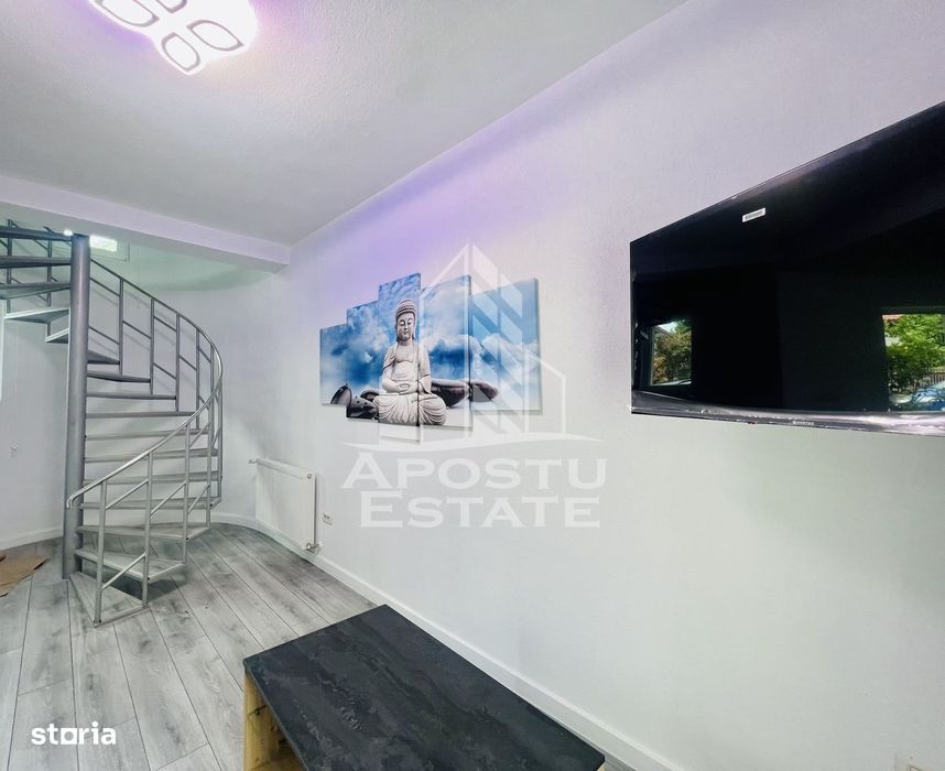 Apartament cu doua camere si scara interioara , zona Dorobantilor
