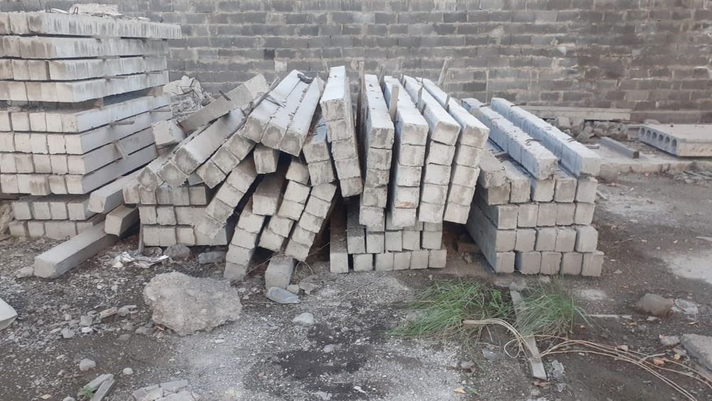 Продам перемычки б/у силикатный кирпич