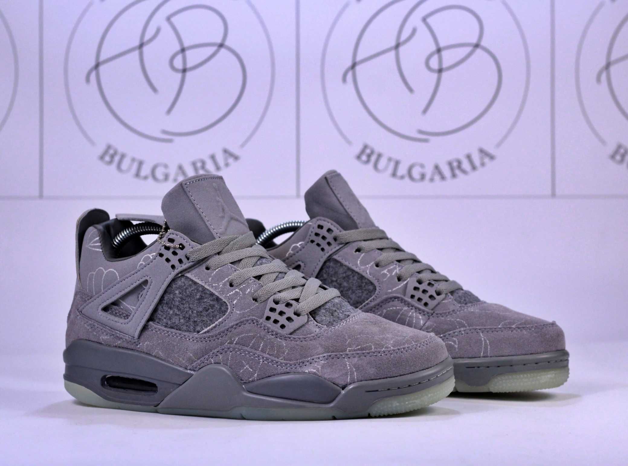 Nike Air Jordan Retro 4 Frozen Moments KAWS Infrared Green Metallic