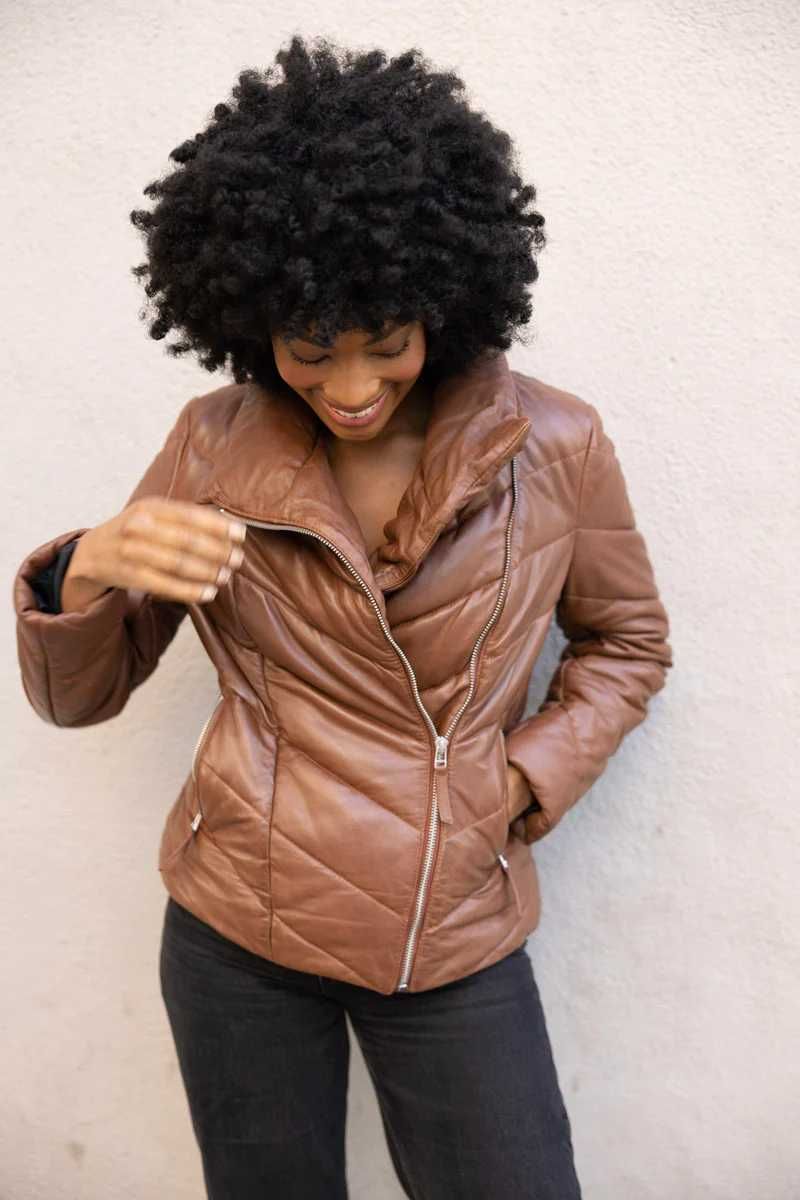 Gipsy By Mauritius Romea Leather Jacket дамско яке/естествена кожа - S