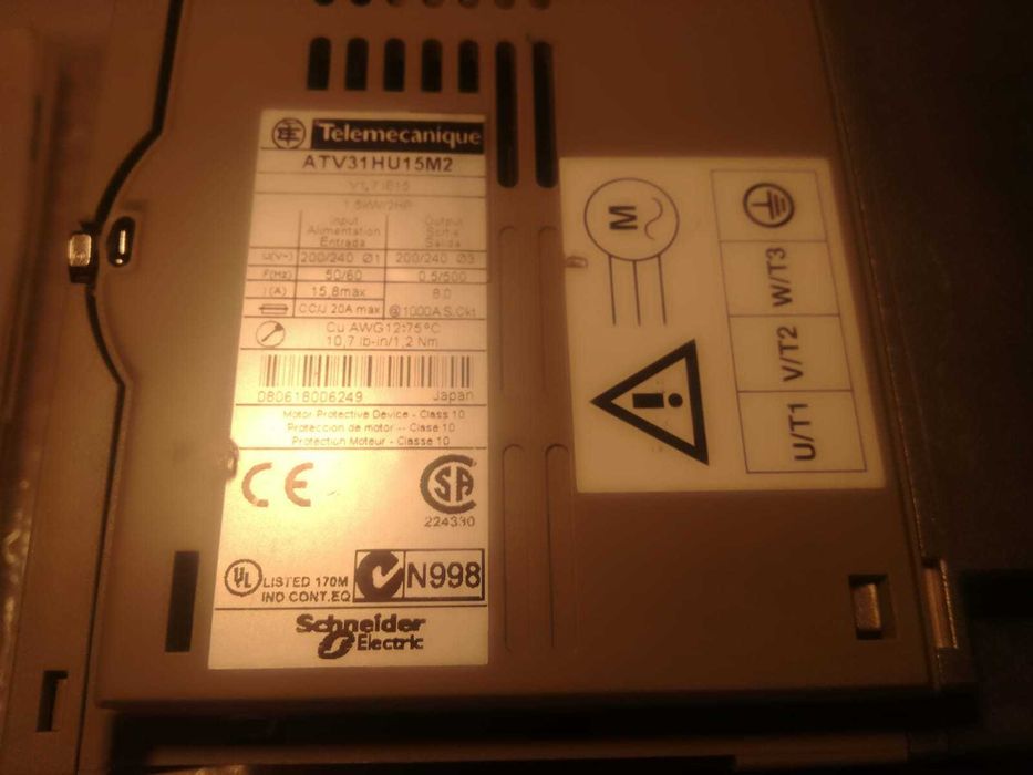 Telemecanique ATV 31HU15M2