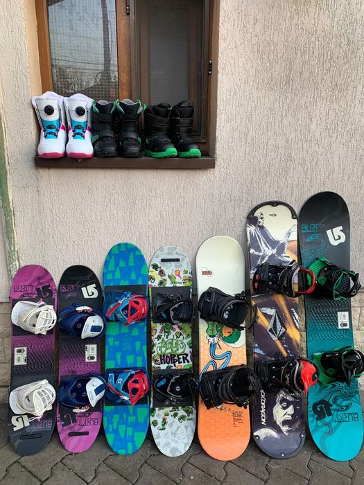 Placa snowboard copii adulti 80 cm-178 cm TOP Burton K2 Boots Boa