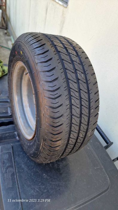 Roata rezerva remorca Pongratz 195 55 R10C anvelopa Milestone noua