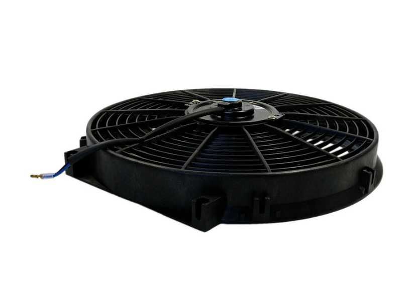 Универсален електрически вентилатор за радиатор ( 25см), 12V, 80W
