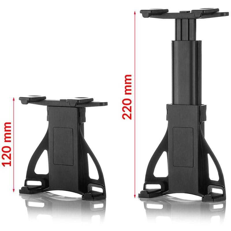 Стойка за таблет за кола Digital One SP00959 , за стъкло, от 7" до 12"