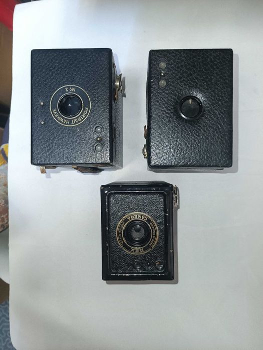 aparat foto BOX  2x Kodak 1x CORONET