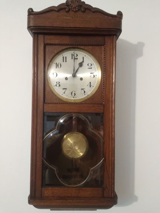 Ceas cu pendul GUSTAV BECKER 1890-1920 FUNCTIONAL