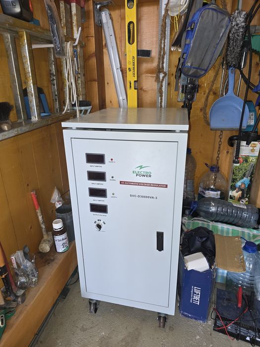 Stabilizator tensiune servomotor Ep svc 30 kw