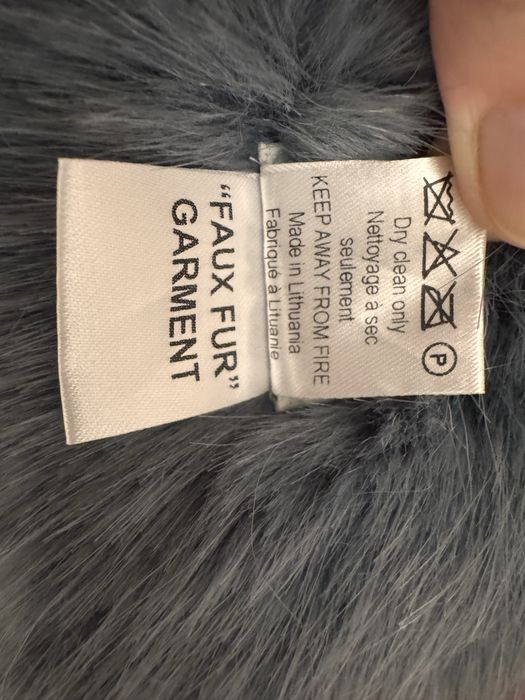 Шал SHRMPS в червено и сиво-синьо