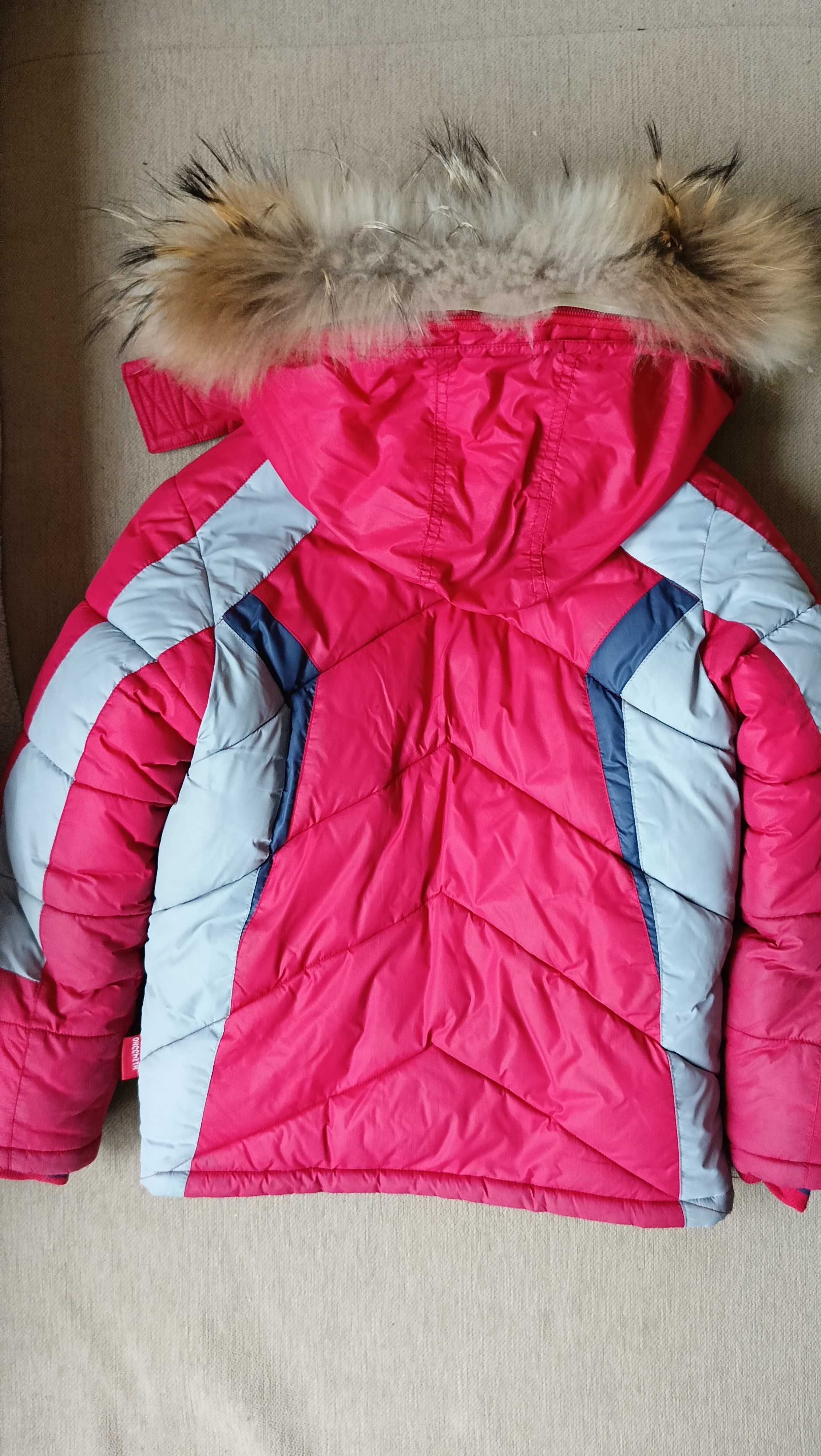 Детская зимняя куртка, р.122 на 5-6-7 лет, 3000 тг