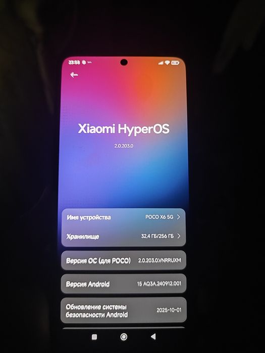 Продам телефон POCO X6 5G 8/256 в идеальном состоянии