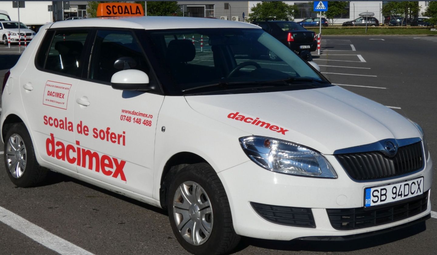 2199 LEI in RATE - scoala de soferi DACIMEX Sibiu