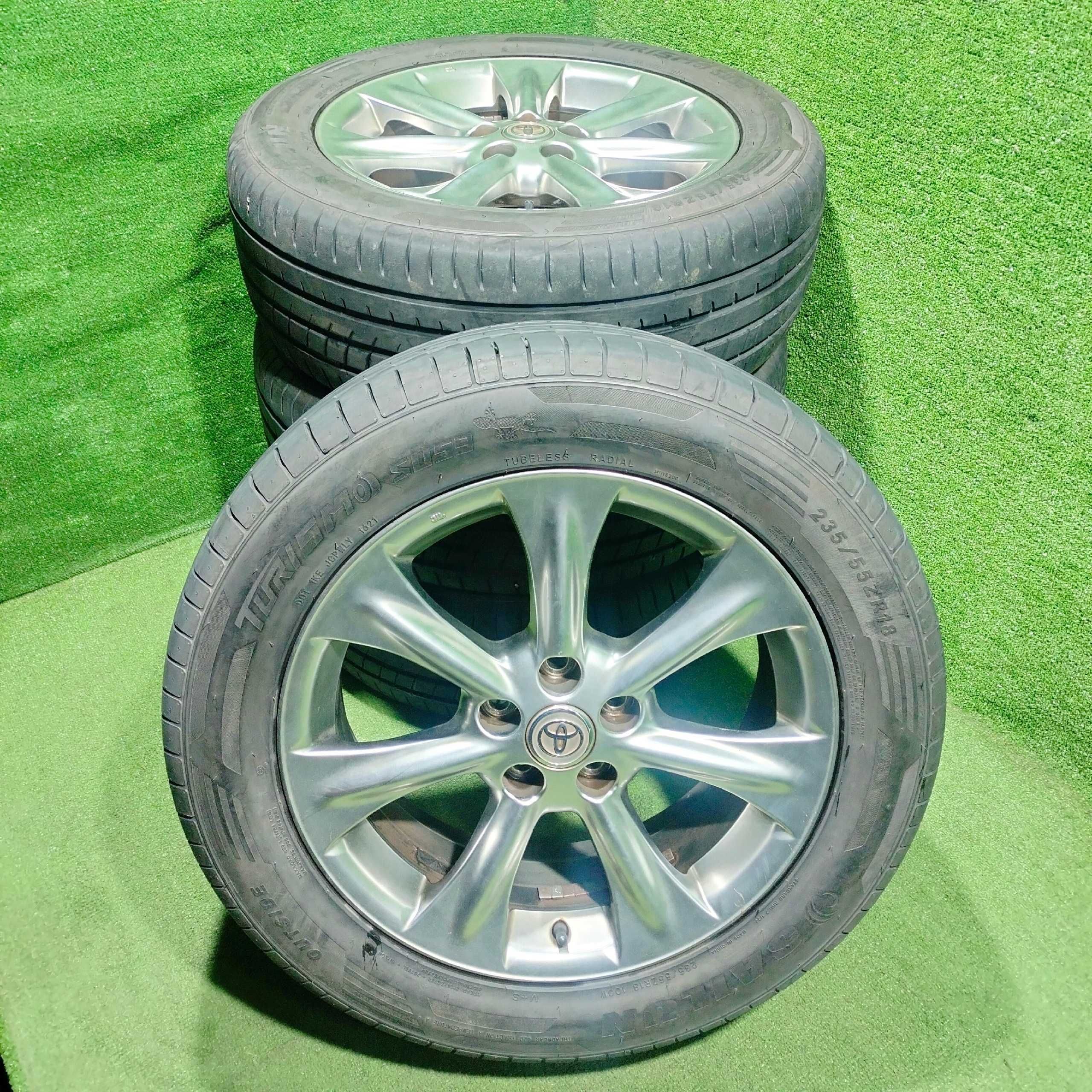 Продам Диски оригинал на RX 350 с шинами Sailun 235/55R18 5/114,3 лето