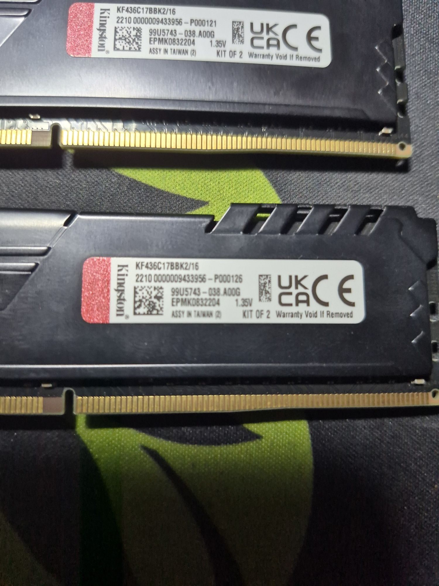 DDR4 16gb 3600Mhz