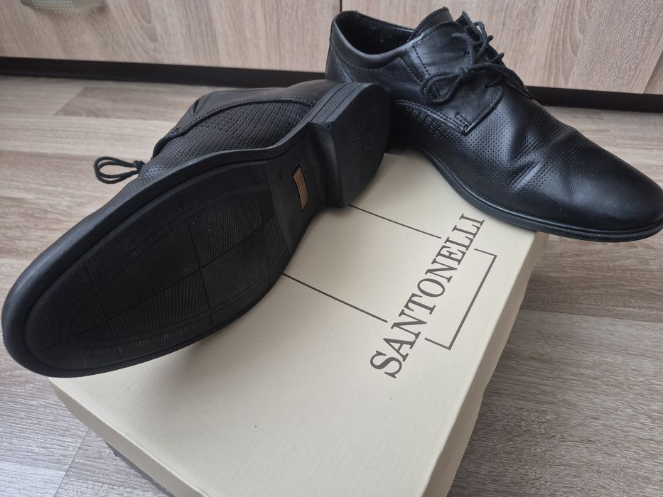 Мъжки кожени обувки