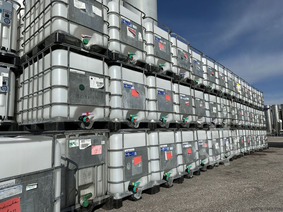 Бидон 1 тон 1000литра съд за вода ibc контейнет за течности хранителни