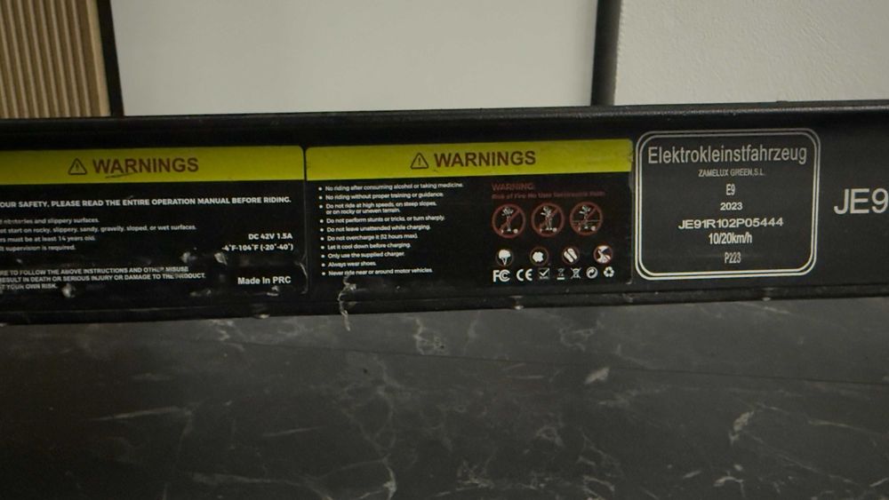 Trotineta Xiaomi Iscooter I9  20KM