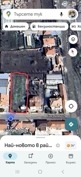 Парцел в с. Калековец-789 кв. Ограден на Асфалтов път