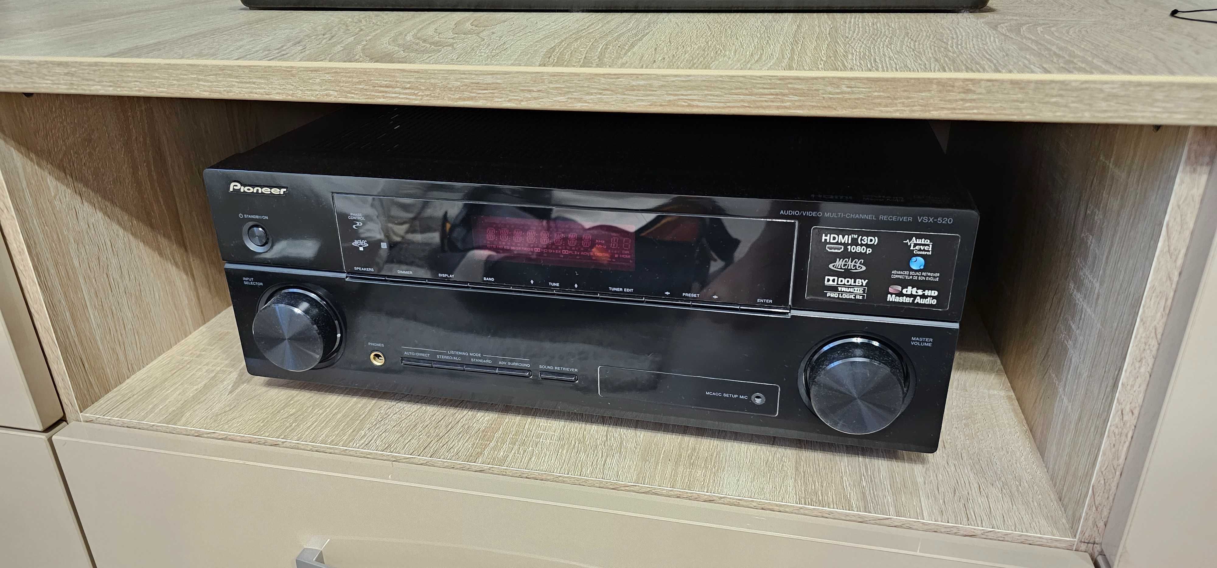 Receiver AV Pioneer VSX-520-K