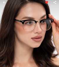 Имиджевые очки с защитой зрения.