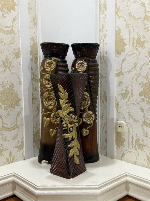 Вазы гипсовые