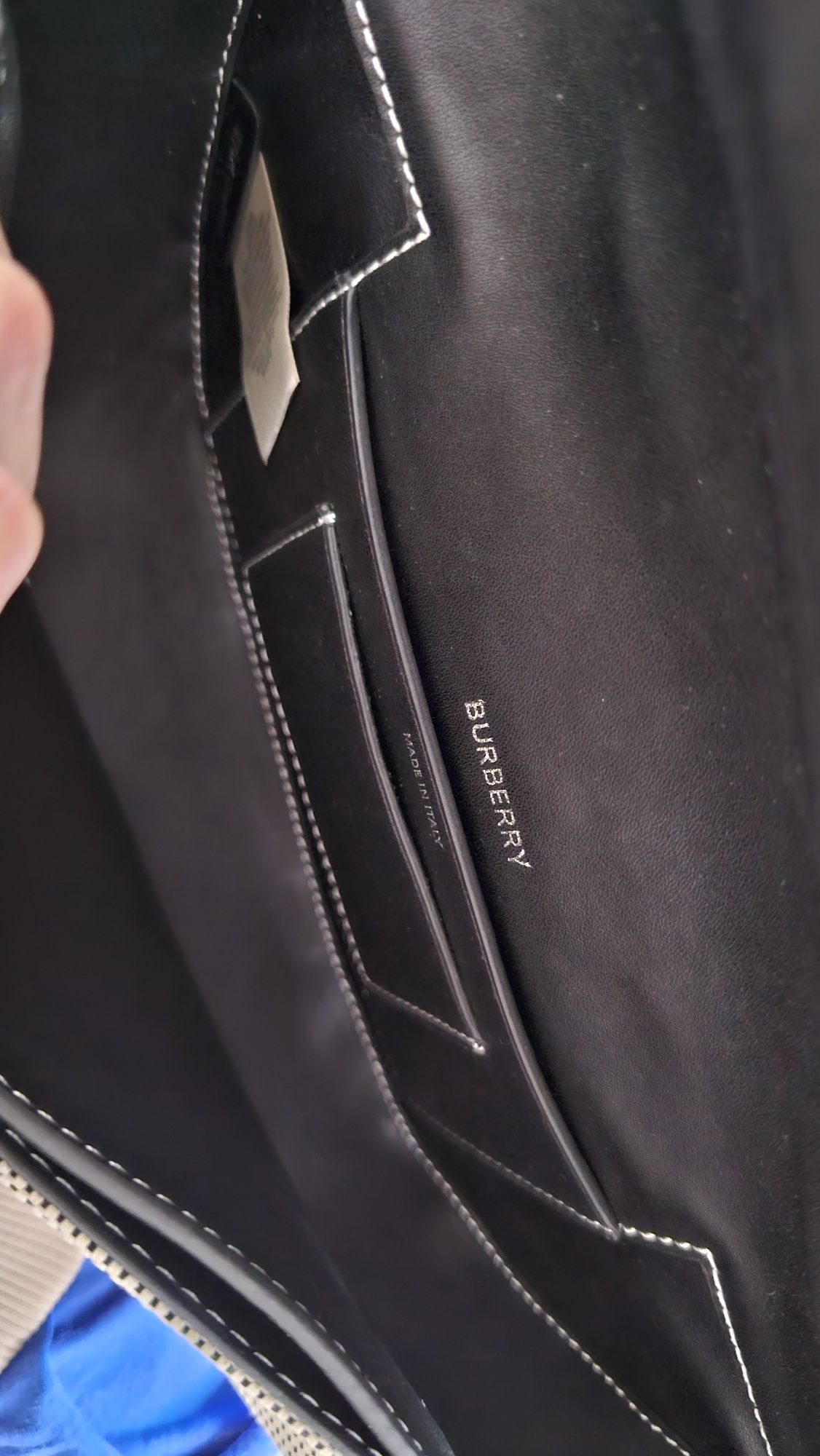 Burberry Olympia Canvas чанта
