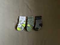 Бебешки чорапки 3 бр. за 5 лв 3-6 месеца 100% памук