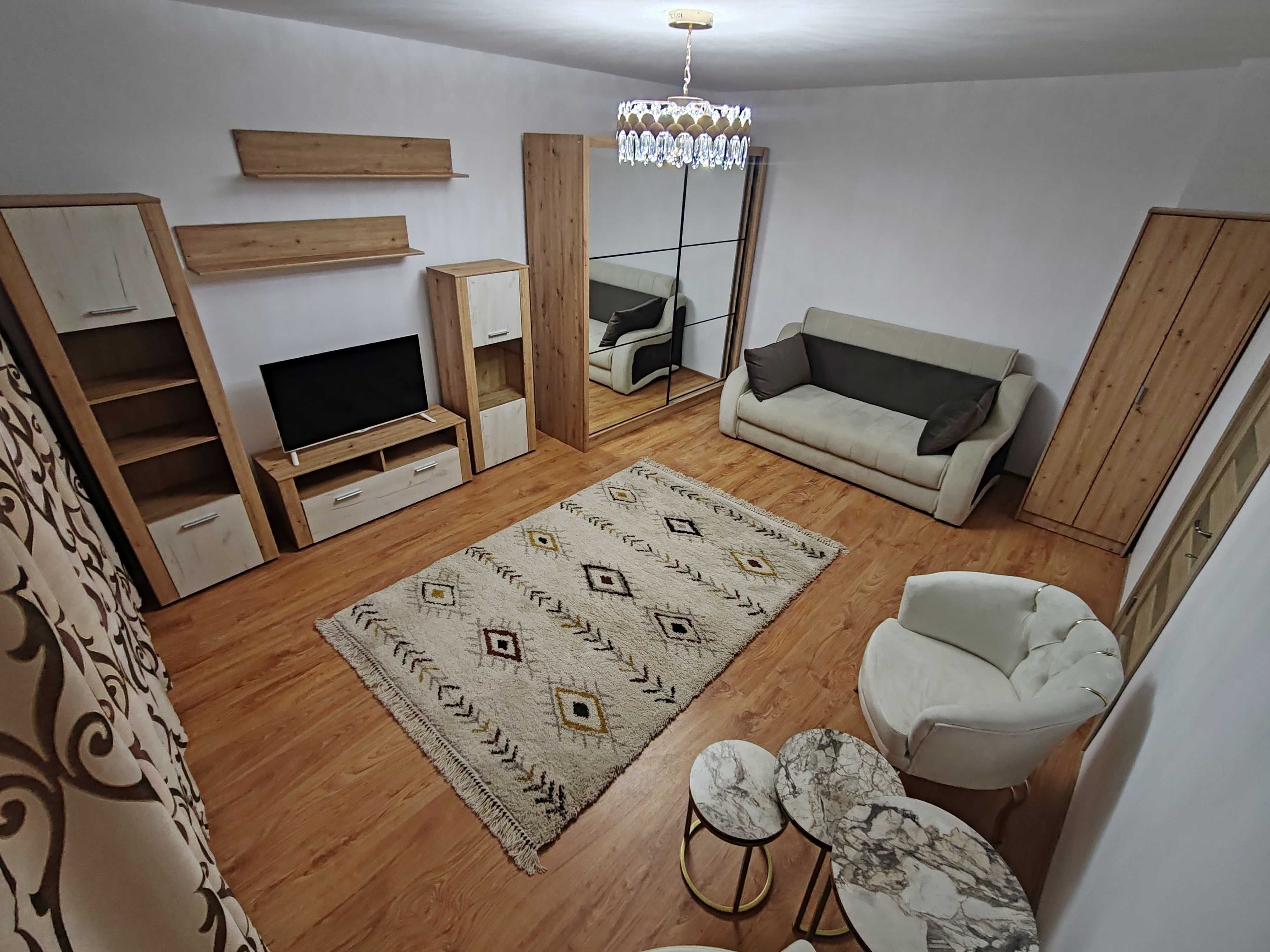 Apartament 1 camera decomandat etaj 1 mobilat/utilat Buzăului 39mp