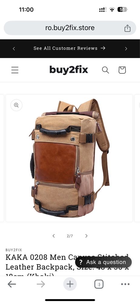 Rucsac geanta transformabila Kaka