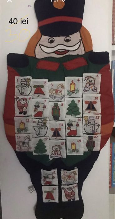 Calendar advent de perete