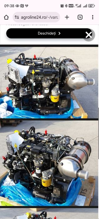 Motor Perkins/caterpilar/manitou pentru diferite utilaje