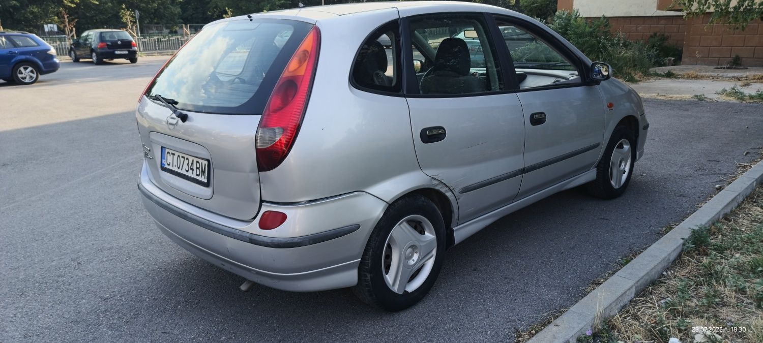 Nisan Almera Tino 1.8 бензин/газ