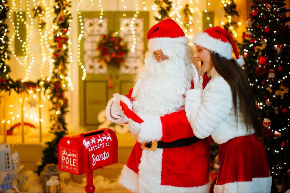 Moș Crăciun în seara de Ajun!