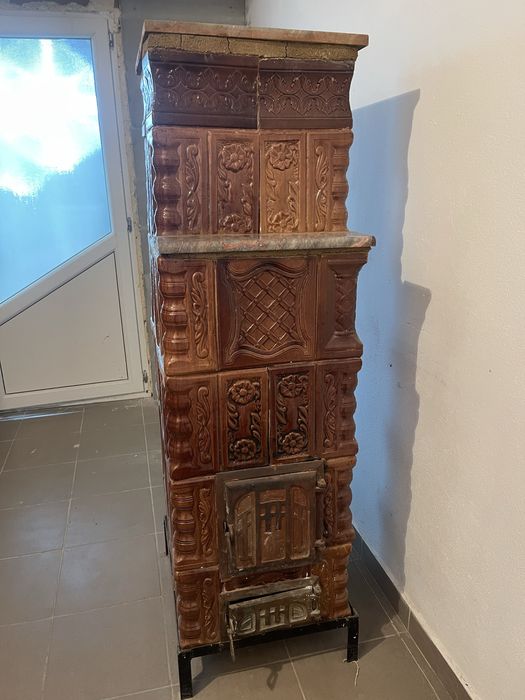 Vand sobă teracota,  pe suport mobil!