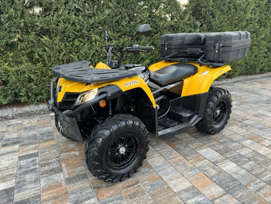 Atv cf moto 450L 4x4/omologat 2 persoane/servodirectie/an 2018